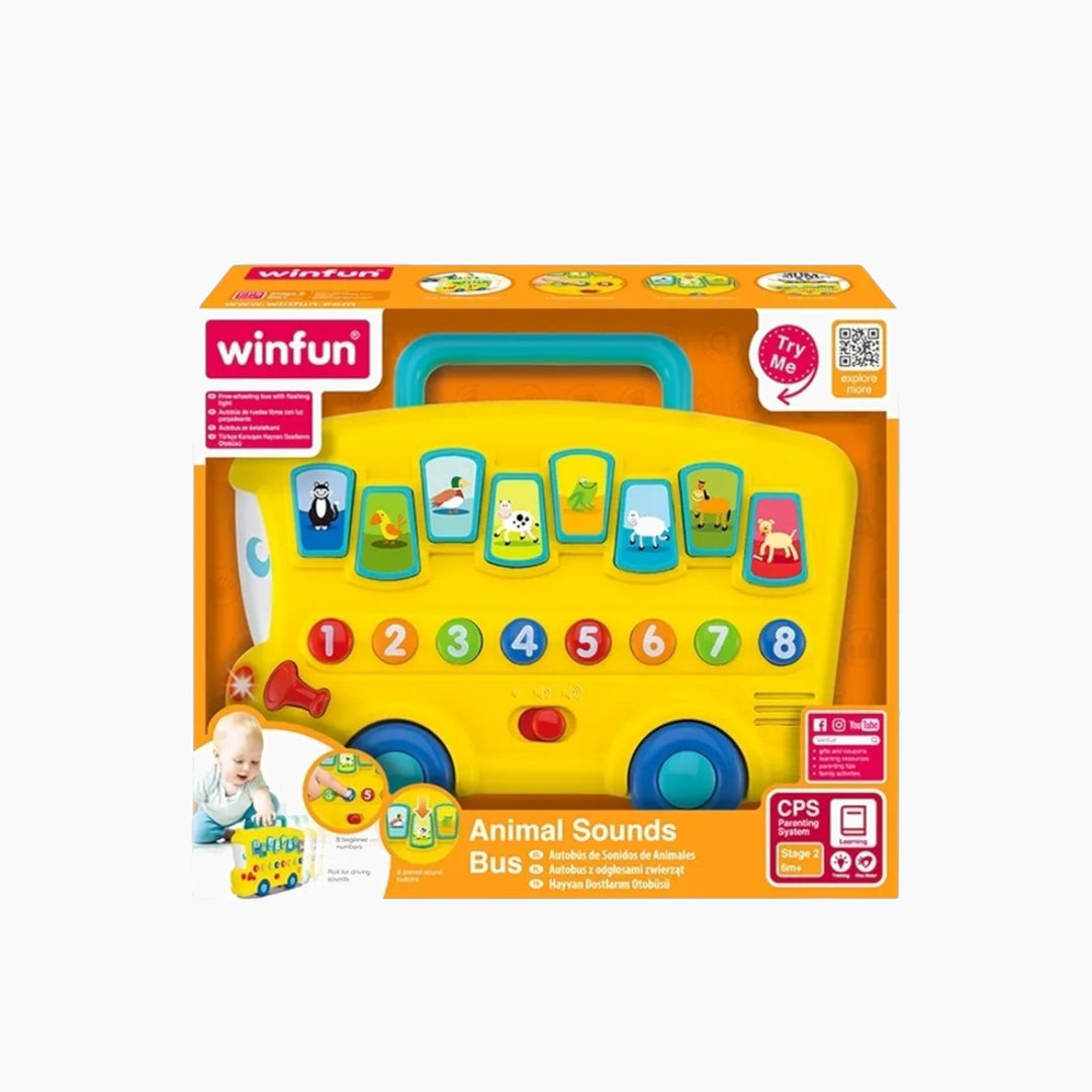 Winfun Animal Sounds Bus (Arabic)