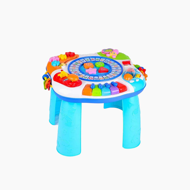 Winfun Letter Train &amp; Piano Activity Table with flashing lights