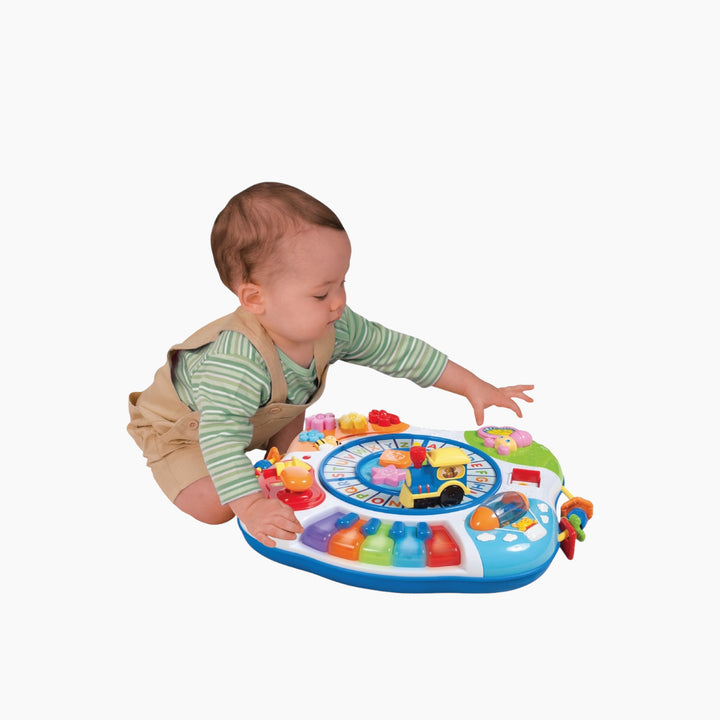 Winfun Letter Train &amp; Piano Activity Table with flashing lights