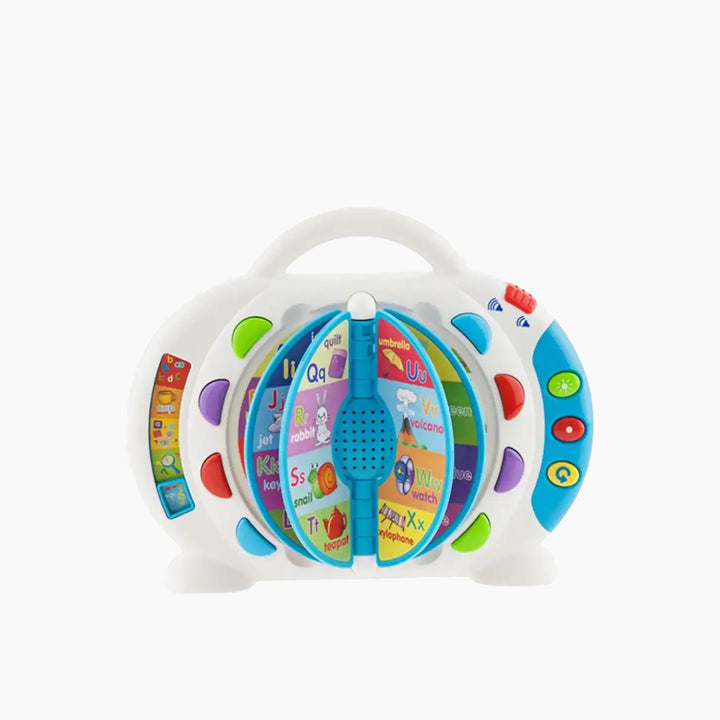 Winfun Take Along Phonics Player educational toy with four turning pages