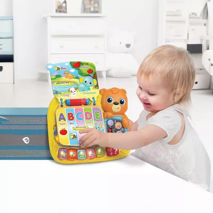 Winfun Learn with Me Activity Book with 5 light-up buttons