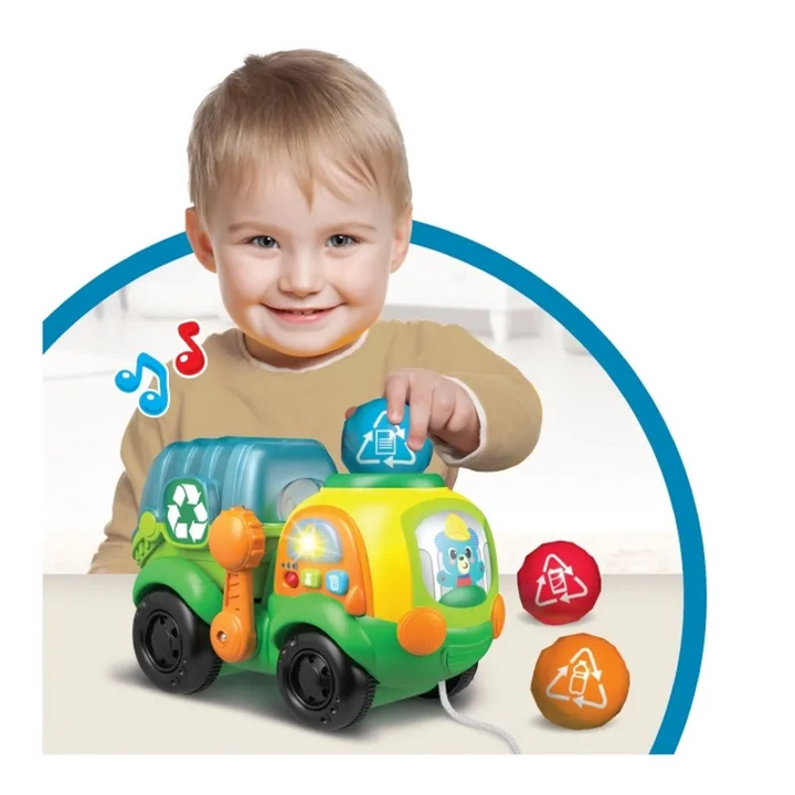 Winfun Go Green Pull-Along Recycle Truck