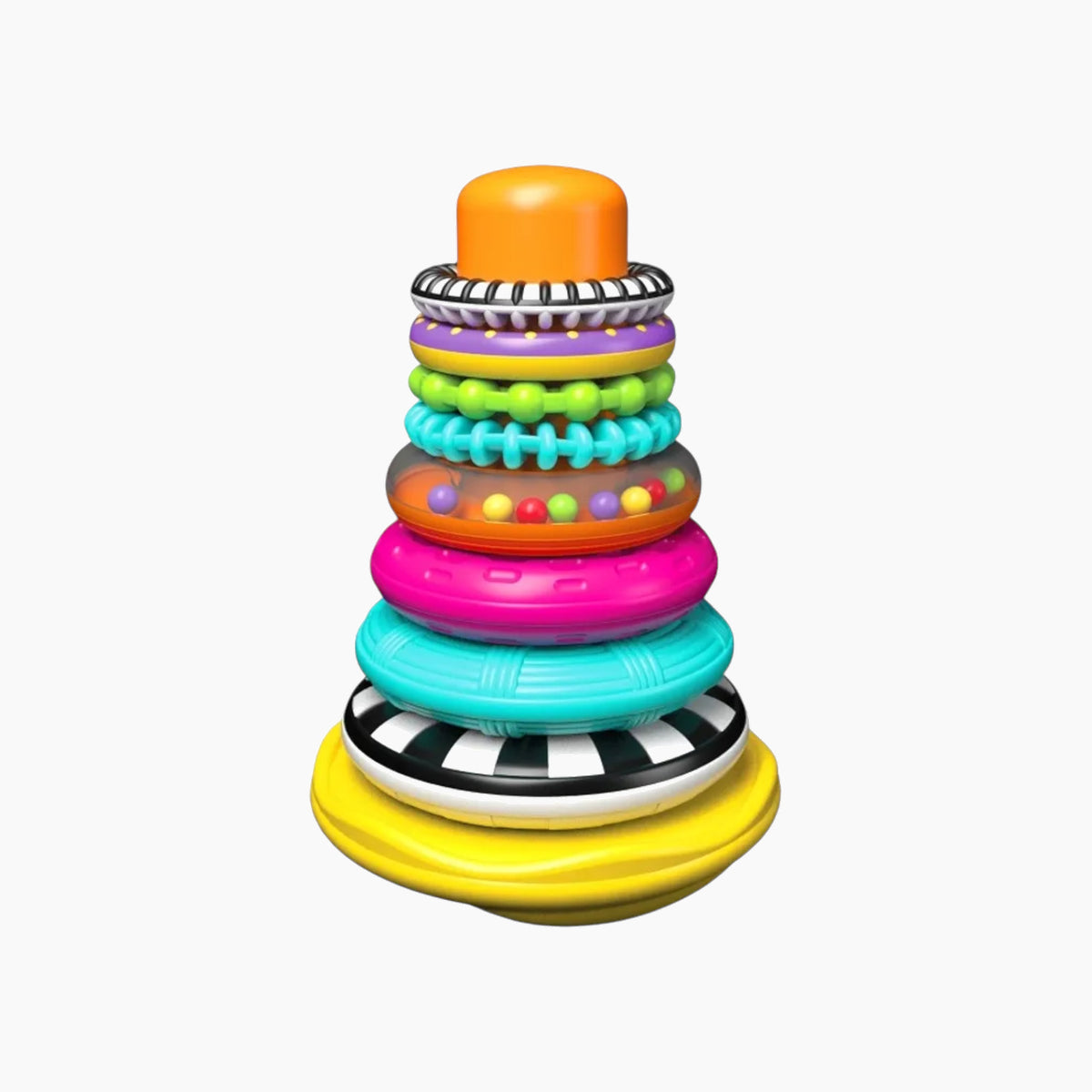 Winfun Sensory Wobble Stacker with roly-poly base