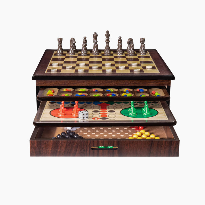 Ambassador Craftsman Deluxe Wooden Game House