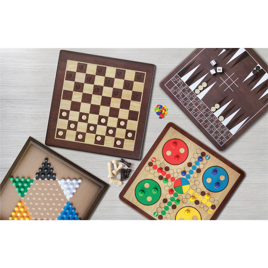 Ambassador Craftsman Deluxe Wooden Game House