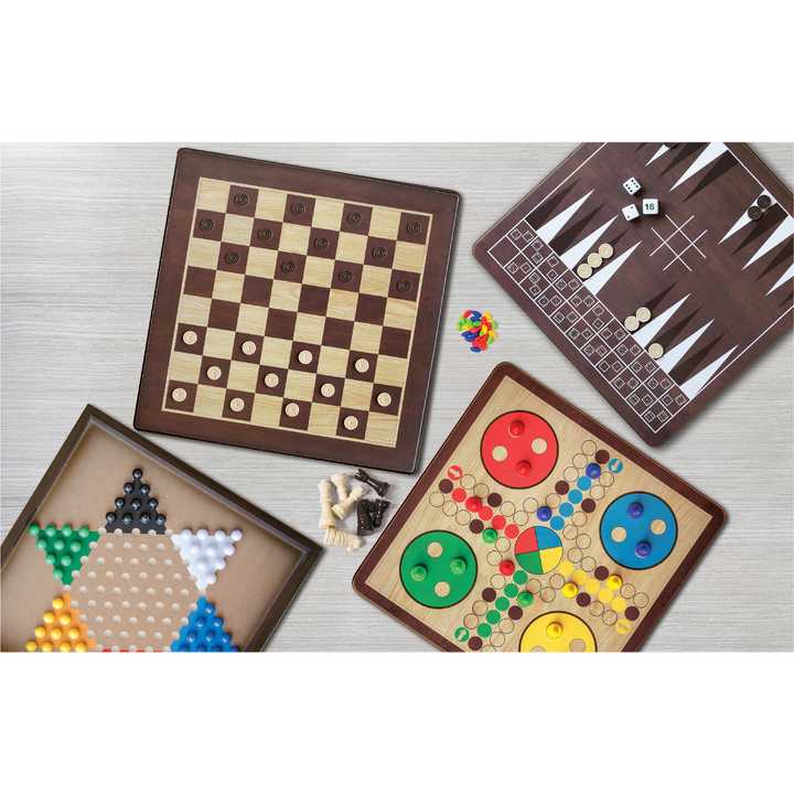 Ambassador Craftsman Deluxe Wooden Game House