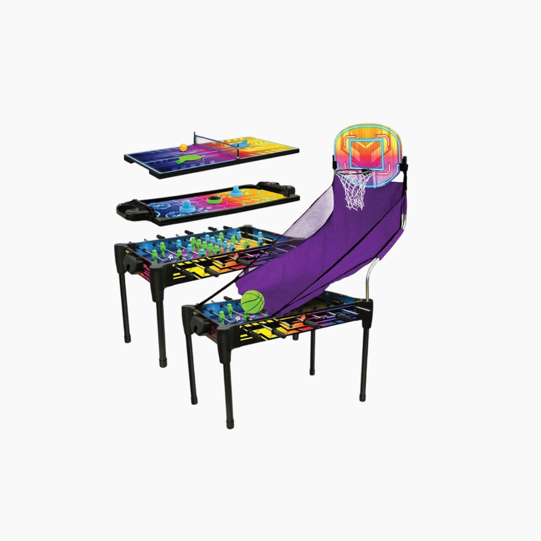Ambassado Neon Arcade 4 in 1 games Table  36" (92cm)