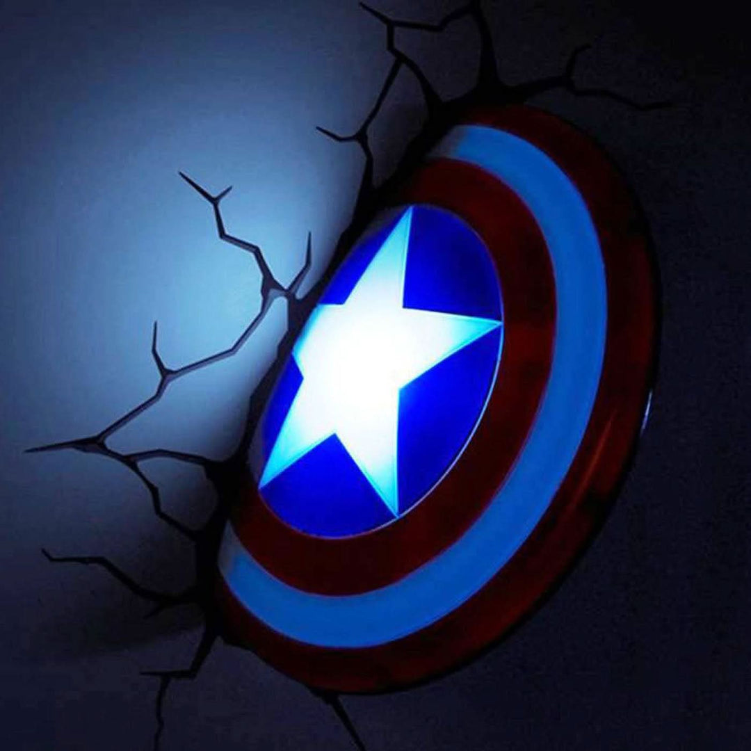 The Source 3D Marvel Captain America Light