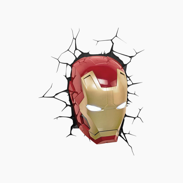 3D Marvel Iron Man Light