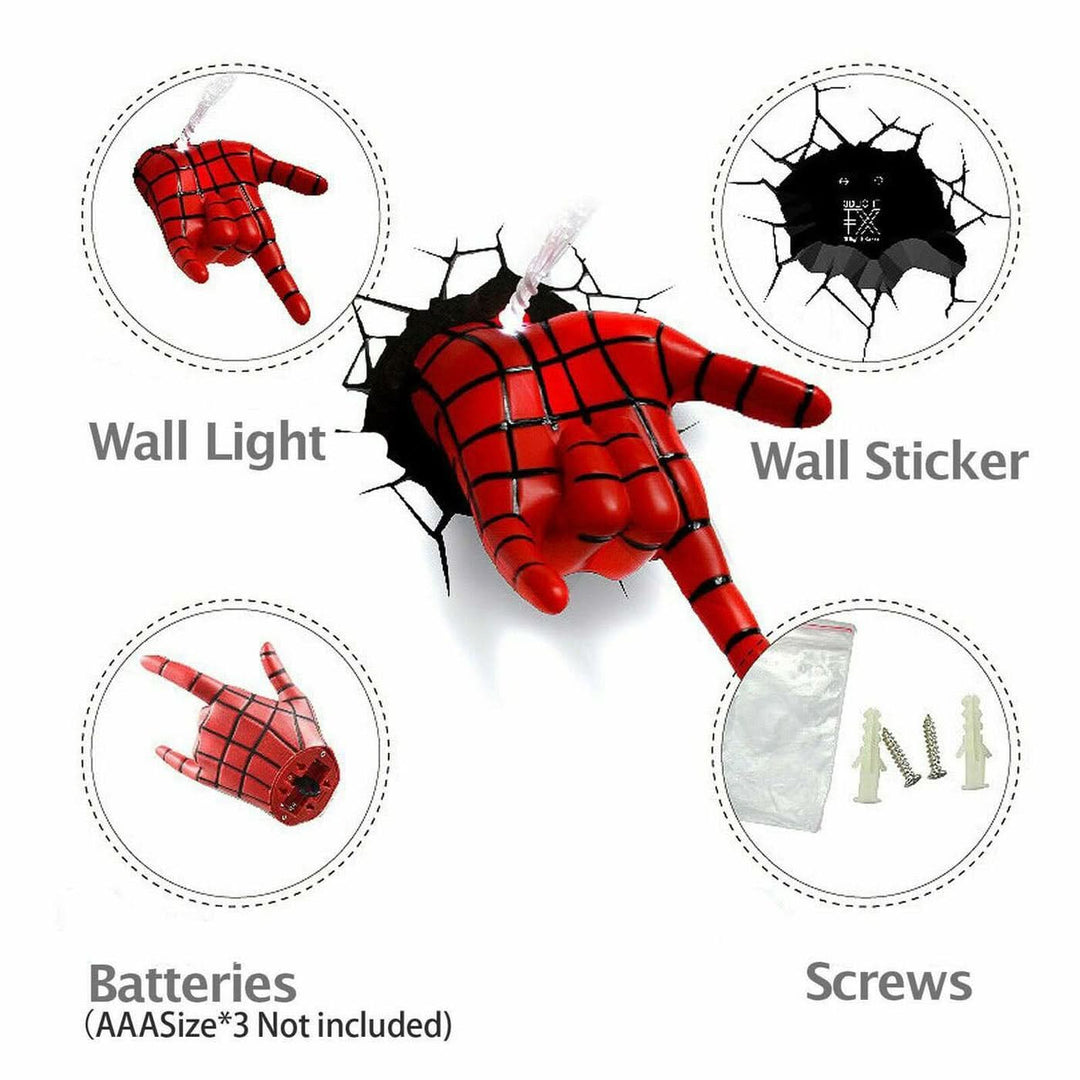 The Source 3D Marvel Spiderman Light