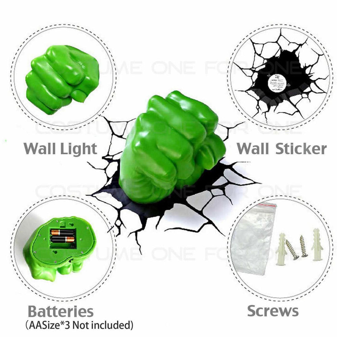 The Source Marvel Hulk Fist Light