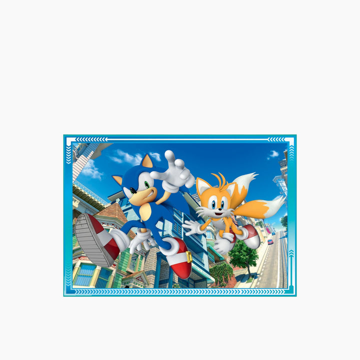 Clementoni 4 in 1 Sonic Puzzle