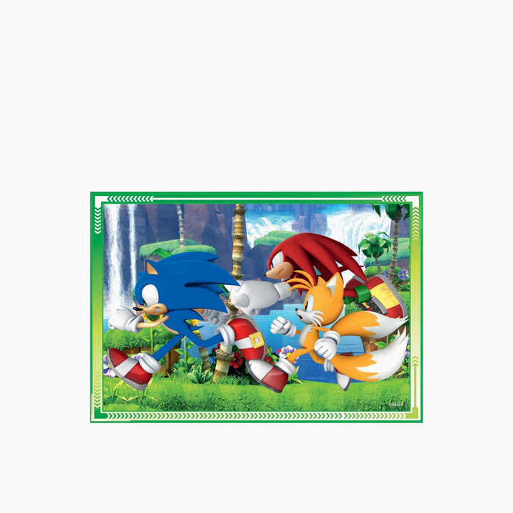 Clementoni 4 in 1 Sonic Puzzle