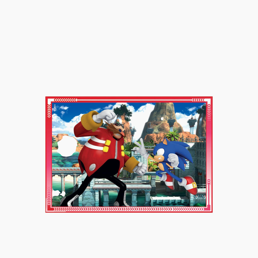 Clementoni 4 in 1 Sonic Puzzle