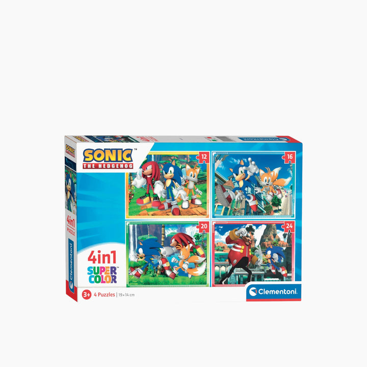 Clementoni 4 in 1 Sonic Puzzle