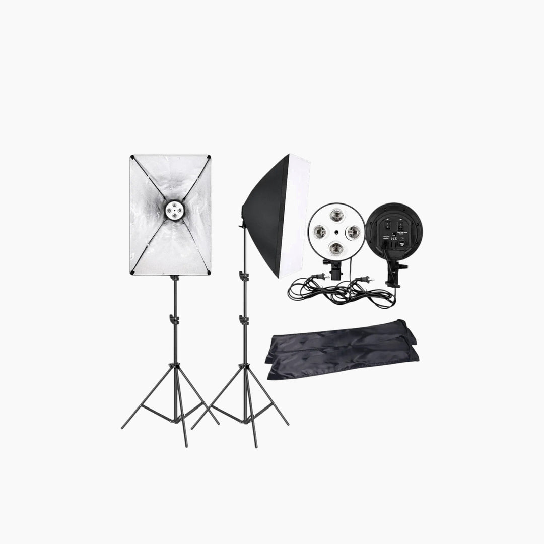Canon 4 Lamps Soft Box Video Light Kit