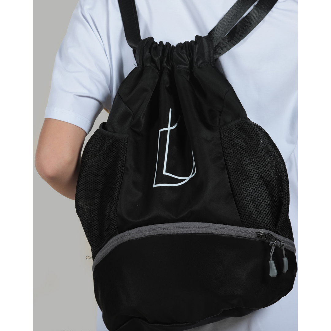 L Official Black Backpack
