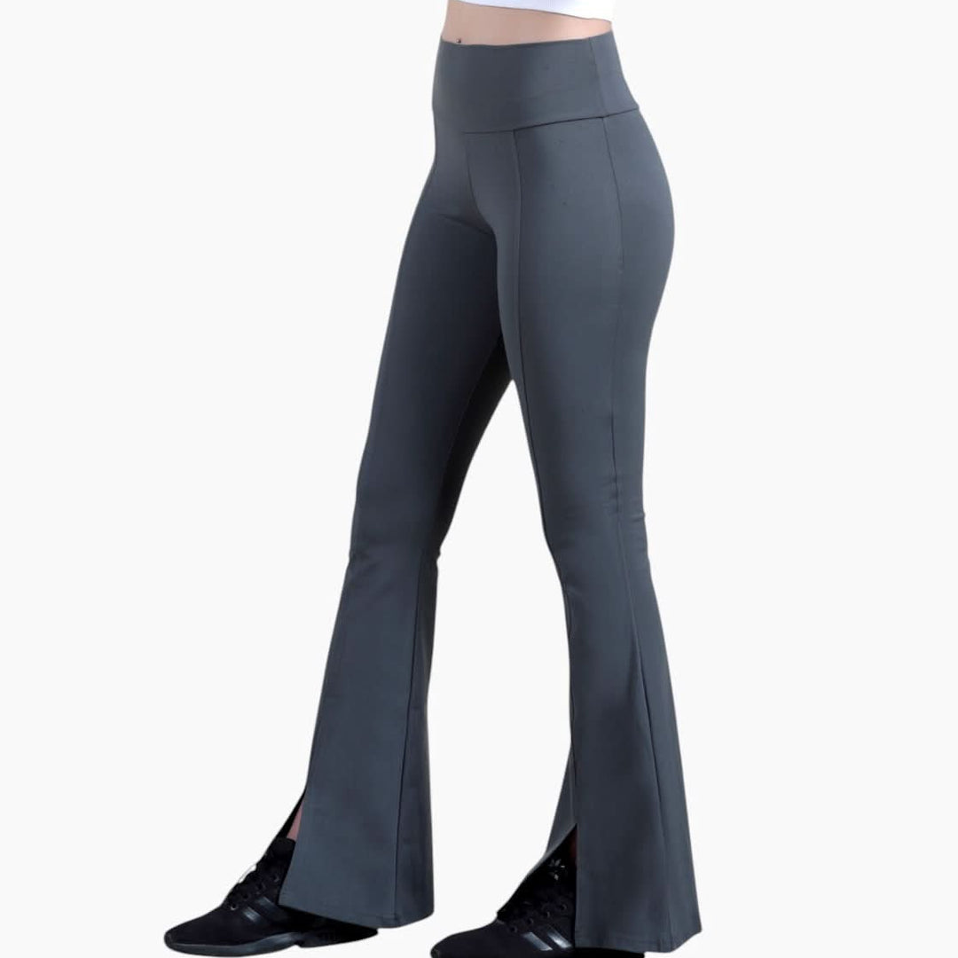 L Official Front Slit Pants