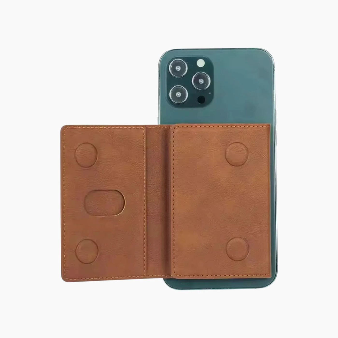 Pu Leather Magnetic Phone Wallet