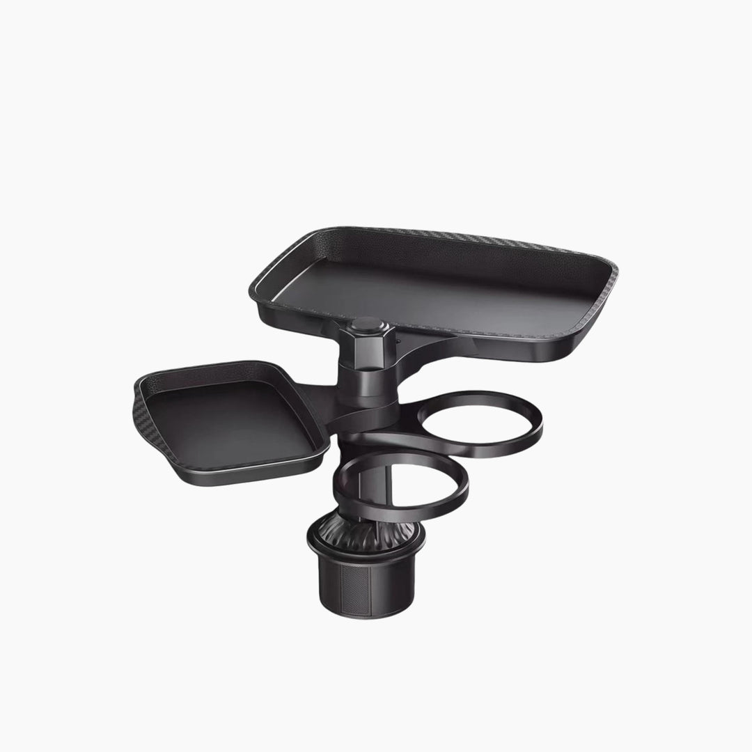 4 in 1 Food Car Mount Food Tray 360 Rotating