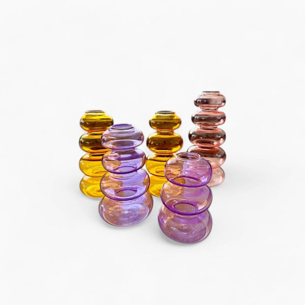 5 Candle Stand Set - Mixed Color