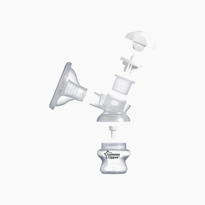 Closer to Nature single electric breast pump with soft silicone funnel
