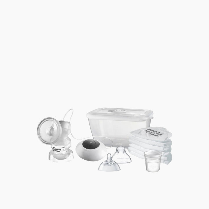 Closer to Nature single electric breast pump with soft silicone funnel