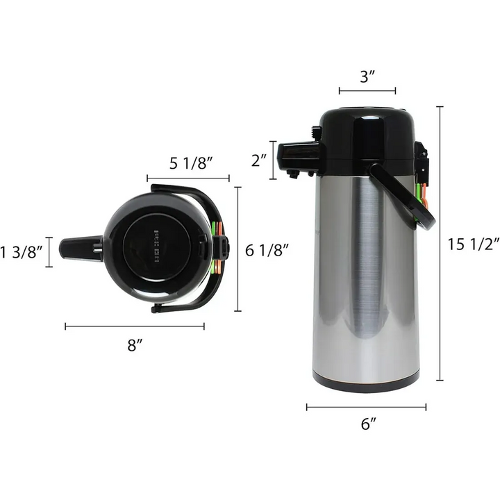 THERMOS Tpp-2200 Glass Vacuum Pump Pot