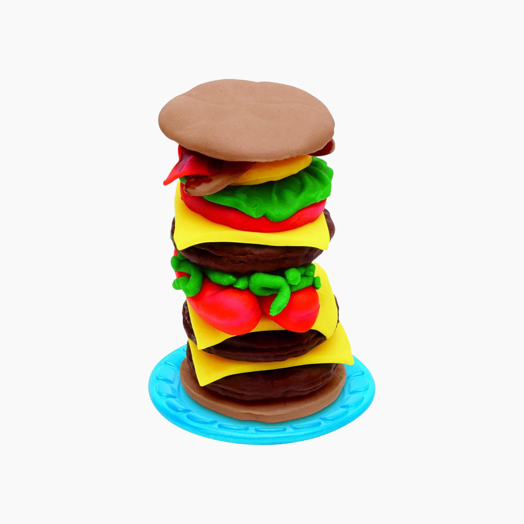 Play-Doh Burger Barbecue Set for making pretend food