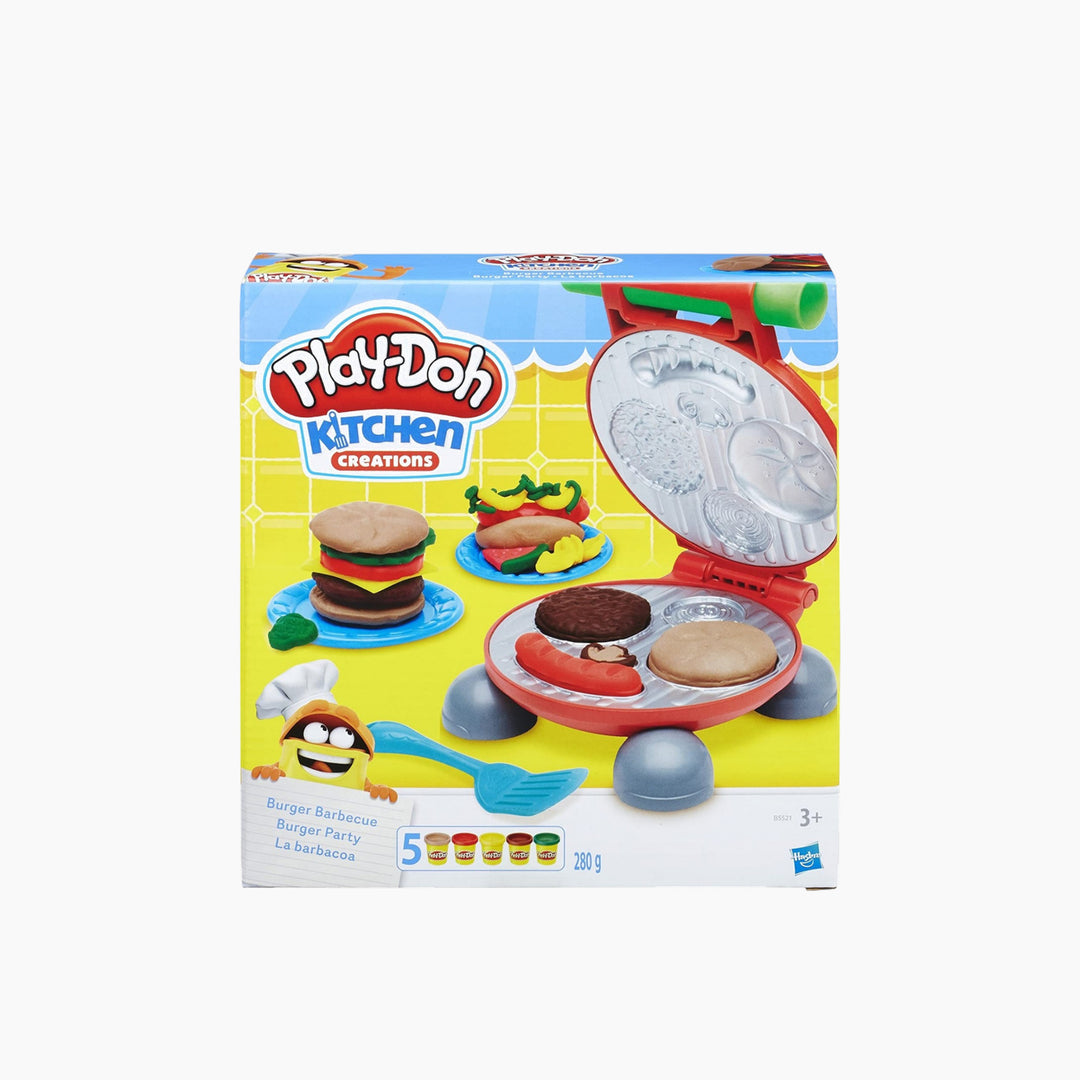 Play-Doh Burger Barbecue Set for making pretend food