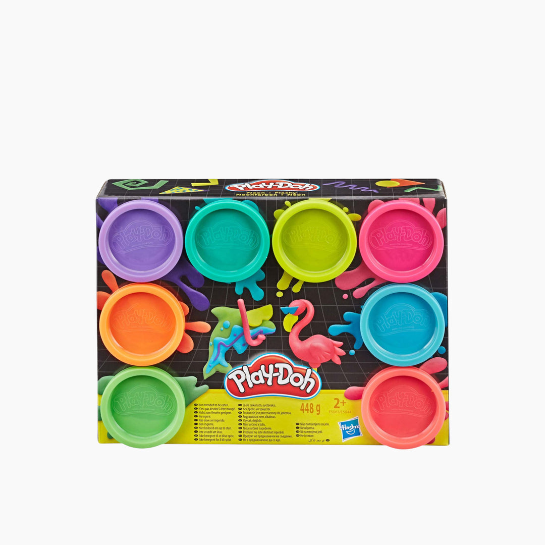Hasbro Play-Doh 8-pack neon dough tubs