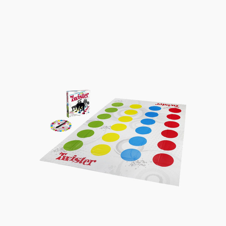Hasbro Twister Party Game with spinner and two new moves