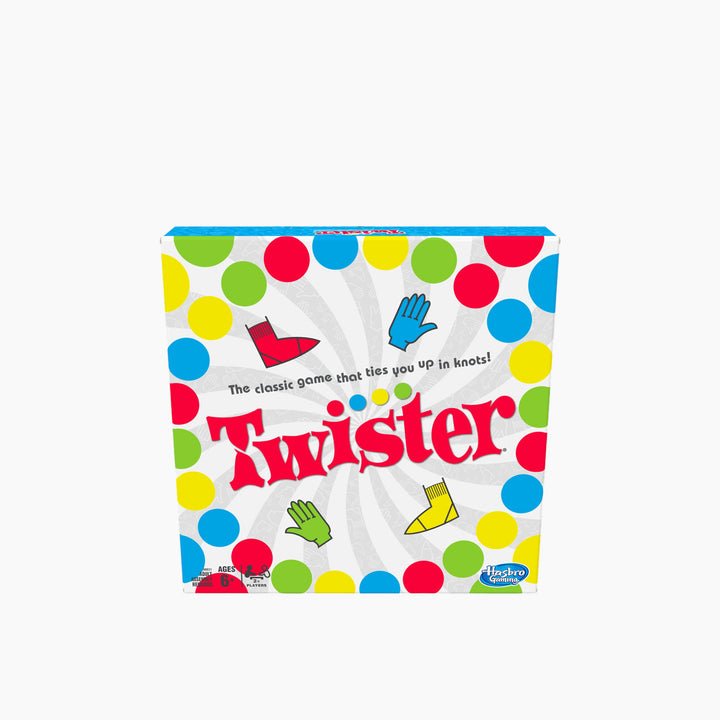 Hasbro Twister Party Game with spinner and two new moves