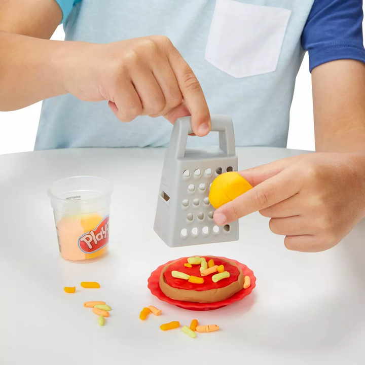 Hasbro Play-Doh Pizza Oven Playset with 8 accessories and over 25 pretend toppings