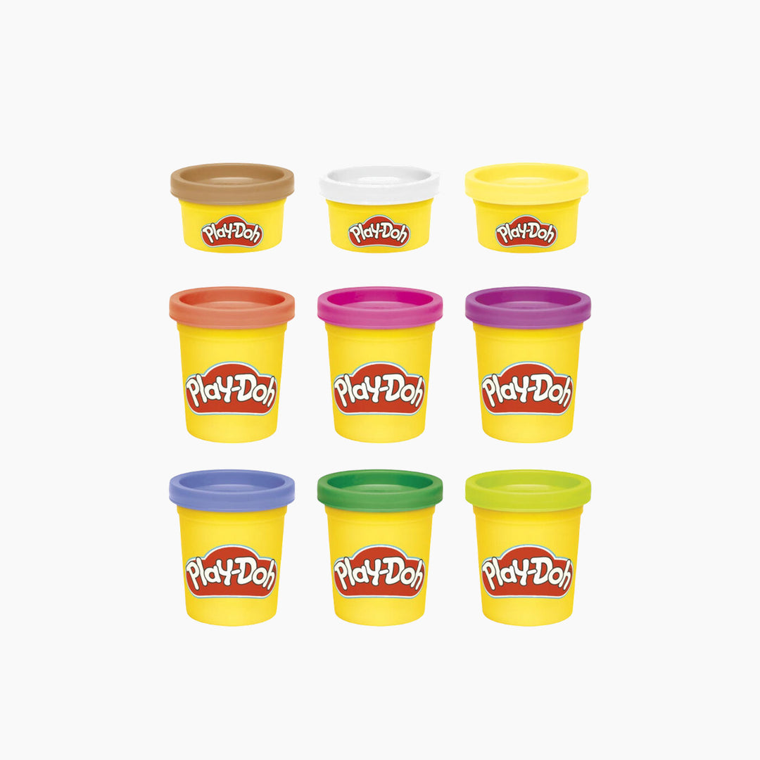 Hasbro Play-Doh 9-pack assorted colorful compound set