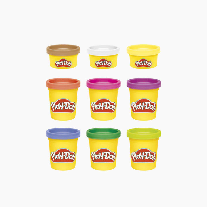 Hasbro Play-Doh 9-pack assorted colorful compound set