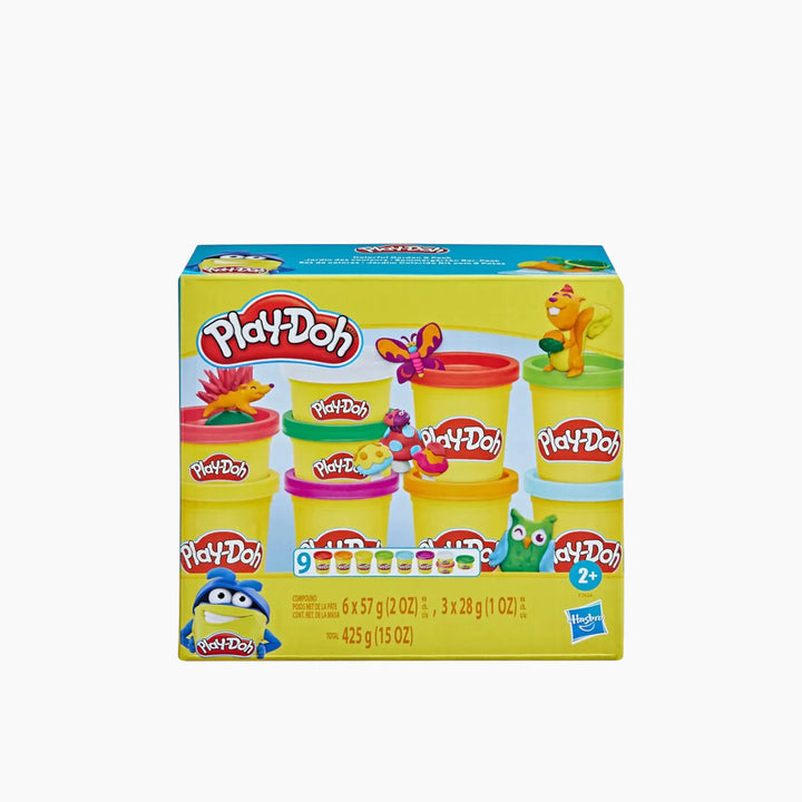 Hasbro Play-Doh 9-pack assorted colorful compound set