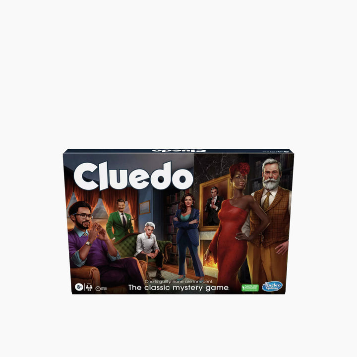 Hasbro Clue-Cluedo Classic Refresh board game for murder mystery solving
