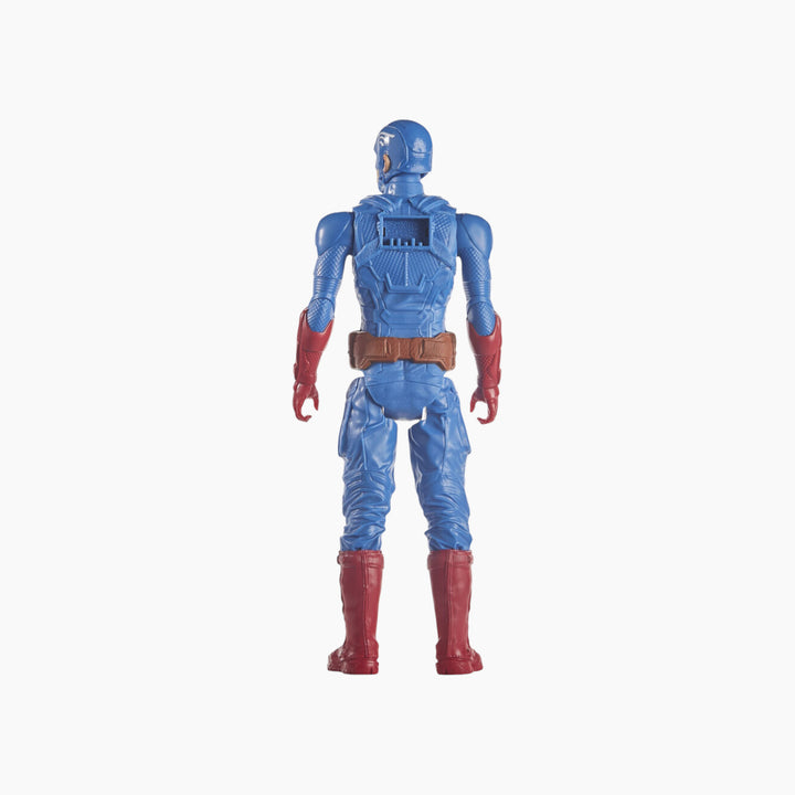 Hasbro Captain America action figure with multiple points of articulation