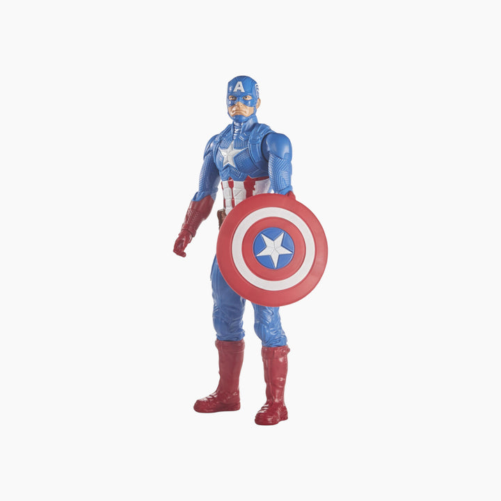 Hasbro Captain America action figure with multiple points of articulation