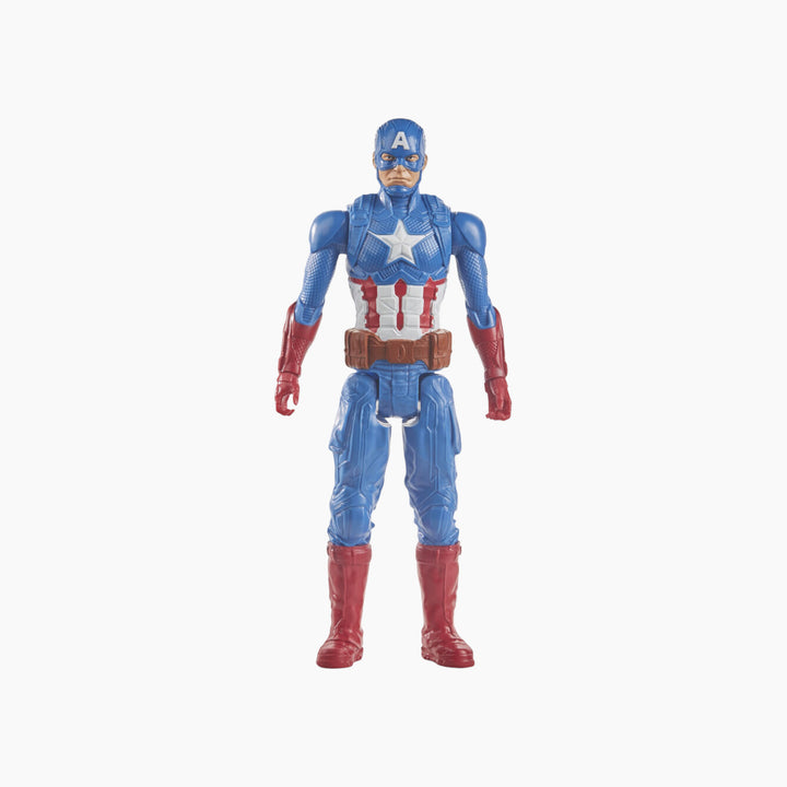 Hasbro Captain America action figure with multiple points of articulation