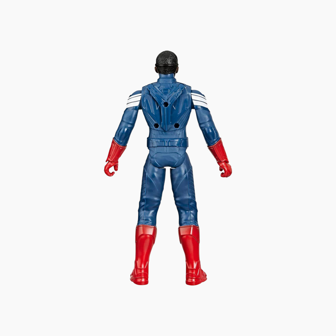 Hasbro Captain America 12-inch Titan Hero Series action figure with shield