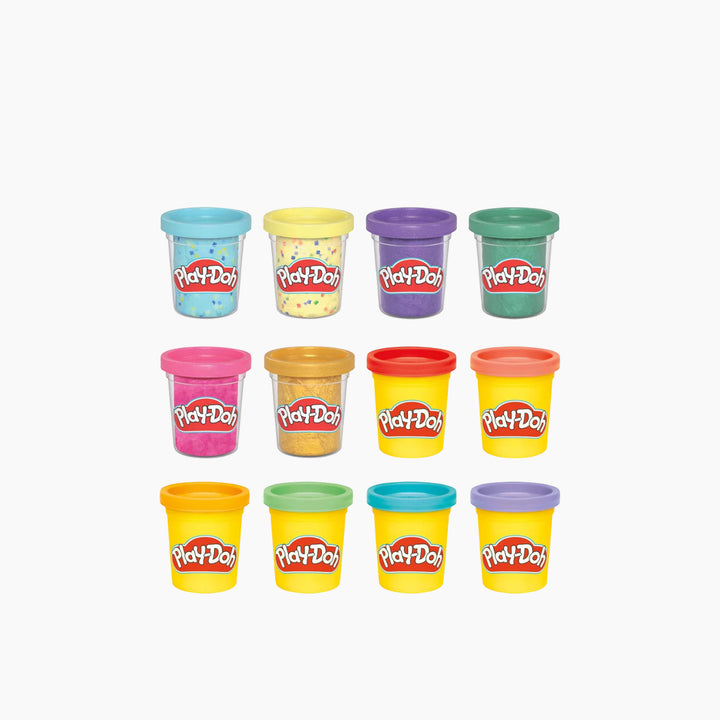 Hasbro Play-Doh Celebration Compound Assorted 12-Pack modeling compounds