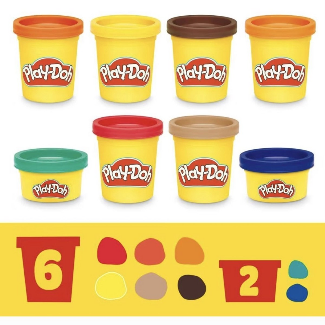 Hasbro Play-Doh Build &amp; Shape Playset with 20 tools and 8 cans