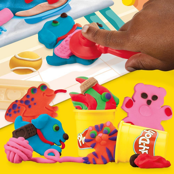Hasbro Play-Doh Create &amp; Care Vet Playset with natural ingredients