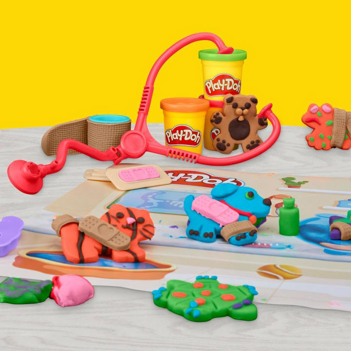 Hasbro Play-Doh Create &amp; Care Vet Playset with natural ingredients