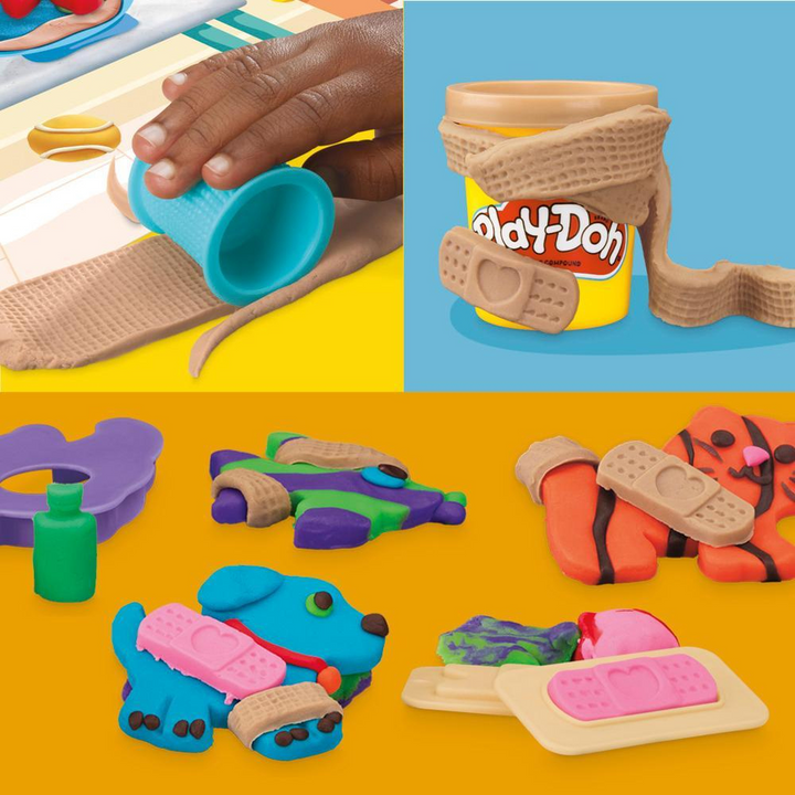 Hasbro Play-Doh Create &amp; Care Vet Playset with natural ingredients