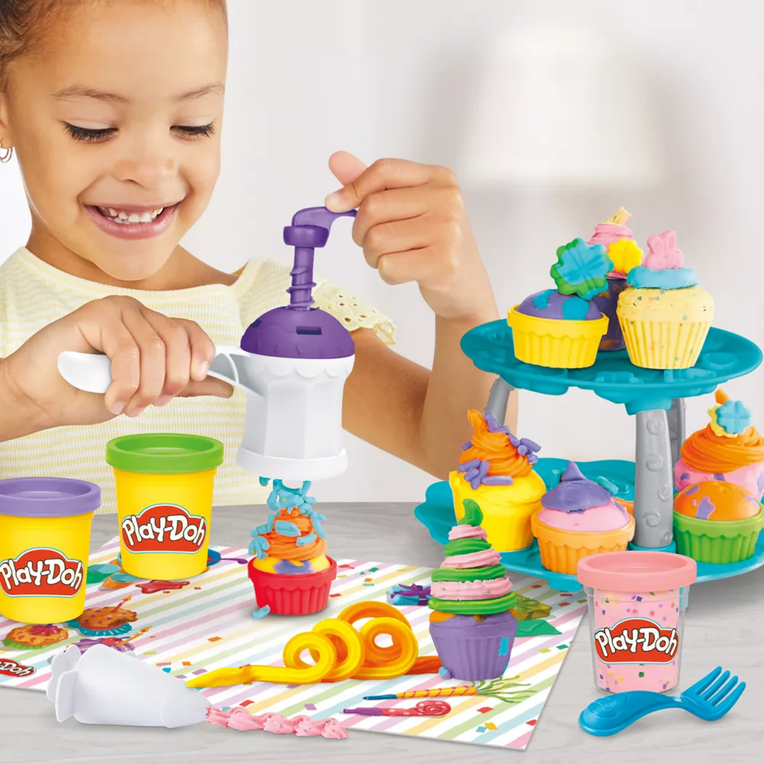 Hasbro Play-Doh Cupcake Tower Playset - HUNA
