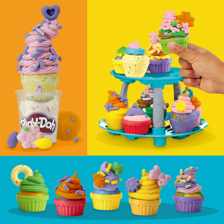 Hasbro Play-Doh Cupcake Tower Playset - HUNA