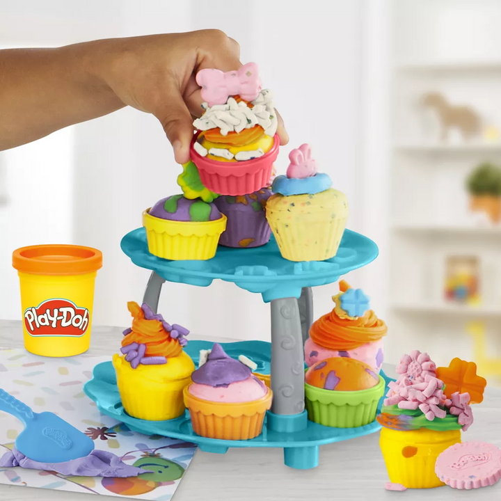 Hasbro Play-Doh Cupcake Tower Playset - HUNA